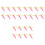 24Pcs Durable Plastic Plane Toys Playthings 4