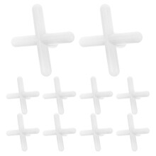 20Pcs Durable White Plastic Cross Cue Bridge for Billiards and Pool