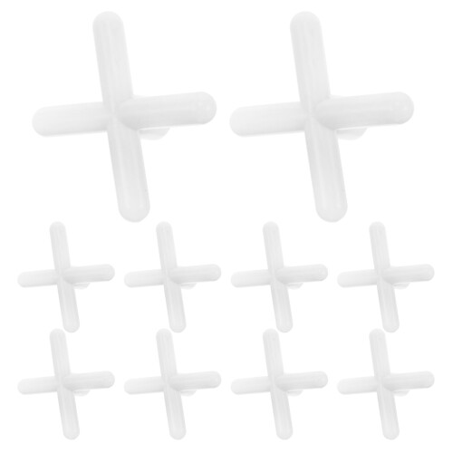 20Pcs Durable White Plastic Cross Cue Bridge for Billiards and Pool
