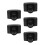 5Pcs Black Plastic Convex Lens Camera for Elementary Science Education 10