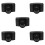5Pcs Black Plastic Convex Lens Camera for Elementary Science Education 9