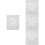 4Pcs Acrylic Embroidery Quilt Template White DIY Sewing Patchwork Tool 8