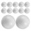60Pcs Blank Foam Balls White Lightweight for Handmade DIY Decorations 3