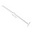 100Pcs Strong Black Iron Calendar Wire Hangers for Wall and Office 3