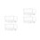 4Pcs Clear Acrylic Storage Rack Holder Countertop 9
