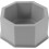 4Pcs Grey Silicone Flowerpot Molds Easy Demold Durable DIY Planter Use 1