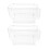 4Pcs Clear Acrylic Storage Rack Holder Countertop 3