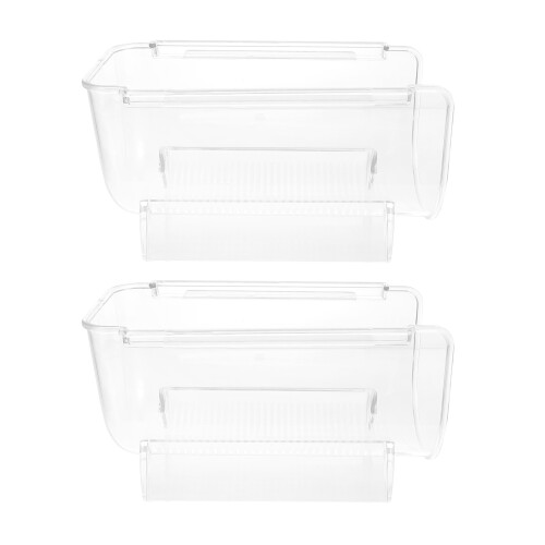 4Pcs Clear Acrylic Storage Rack Holder Countertop 2