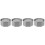 4Pcs Grey Silicone Flowerpot Molds Easy Demold Durable DIY Planter Use 6