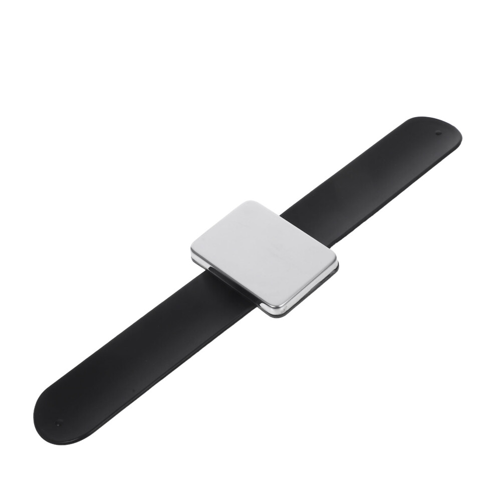 Villcase Black Hairdresser Silicone Slap Bracelet Wristband