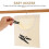Beige Clothes Pin Bag Hanging Organizer Polyester Storage 8