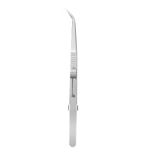4Pcs Silver Metal Tweezers for Jewelry Aquarium Use Ergonomic Grip