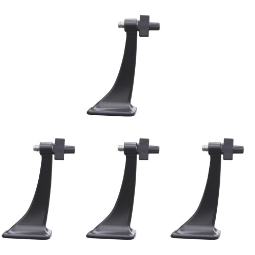 4Pcs Black Tripod Adapter for Binoculars with 1/4 Inch Threaded Screw 1