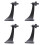 4Pcs Black Tripod Adapter for Binoculars with 1/4 Inch Threaded Screw 5