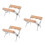 3Pcs Silver Beehive Frame Clip Beekeeping Tool Durable Frame Lifter 10