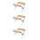 3Pcs Silver Beehive Frame Clip Beekeeping Tool Durable Frame Lifter 9