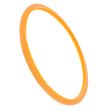2Pcs Orange Pressure Cooker Replacement Silicone Sealing Rings