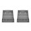 2Pcs Grey ABS Salon Scissors Storage Holder Desktop Rack for Barbers 8