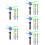 45Pcs Helicopter Toys Pull String Flying Outdoor Play Fun 10