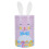 Pink Bunny Decorative Tin Container with Lid for Sweets Storage 1