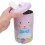 Pink Bunny Decorative Tin Container with Lid for Sweets Storage 4
