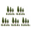 60Pcs Durable Plastic Model Trees Green for Scenic Train Layouts Decor 4