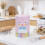 Pink Bunny Decorative Tin Container with Lid for Sweets Storage 5
