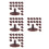200Pcs Adjustable Brown Plastic Tree Base for Home Craft and Diorama 8