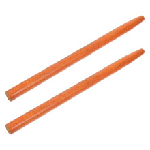 4Pcs Light Brown Wooden Handle for Garden Tools Spade Hoe Replacement