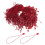1000Pcs Plastic Tag Strings Snap Lock Loop Durable Dark Red for Stores 1