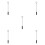 5Pcs Convenient Grey Window Opener Rods Aluminum Plastic Blinds Tools 4
