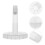 4Pcs Plastic Feeding Accessory for Smoothie Maker White Feeder 11