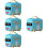4Pcs Portable Formula Dispenser Box with Scoop Assorted Color Storage 9