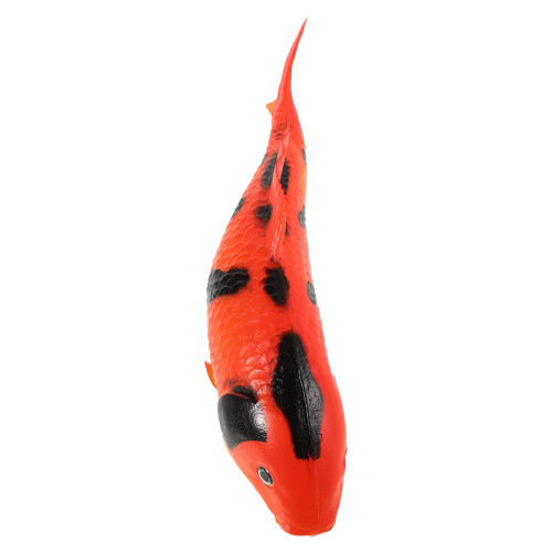 3Pcs PU Realistic Red Fish Figures Simulation Toy for Marine Learning 1