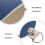 2Pcs Shock-Absorbing Rubber Fencing for Wall Training 7