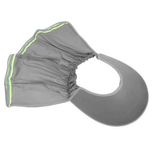 4Pcs Hard Hat Sun Visor Grey Polyester Reflective Safety Cover 1