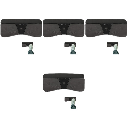 4Pcs Multipurpose Wireless Music Turner Pedal Plastic for Home Use 2