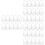 40Pcs Empty Clear Plastic Water Globes DIY Snow Globe Making Kit 8