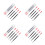 12Pairs Durable Plastic Grafting Needles for Efficient Beekeeping Use 9