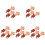 15Pcs Multi PVC Fake Squid Decorations Realistic Squid Models for Home 4