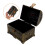 4Pcs Multi Plastic Mini Treasure Chest Boxes Vintage Design for Kids 11