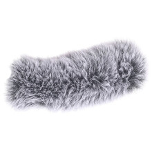 4Pcs Grey Furry Mic Pop Filter Cover for Handheld Microphones