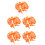 150Pcs Interactive Mini Traffic Signs and Cones Orange for Children 2