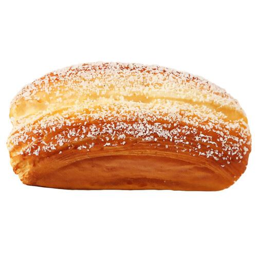 2Pcs Orange Artificial Donut PU Resin Creative Bakery Display Props