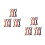 18Pcs Lightweight Suede Glasses Strap Multi-Use Holder for Glasses 6