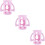3Pcs Simple Design Silicone Infant Bottle Sleeve Assorted Colors 10