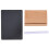 5Sets Simple Standing Chalkboard Sign Black Tabletop Decor with Stand 1