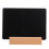 5Sets Simple Standing Chalkboard Sign Black Tabletop Decor with Stand 2