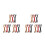 18Pcs Lightweight Suede Glasses Strap Multi-Use Holder for Glasses 4