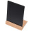 5Sets Simple Standing Chalkboard Sign Black Tabletop Decor with Stand 3